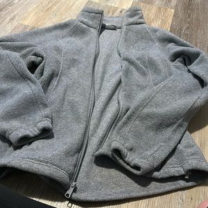 Women’s Columbia fleece jacket. Size L